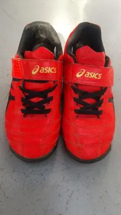 アシックスASICS ジュニア スニーカー レッド赤 18.0cm