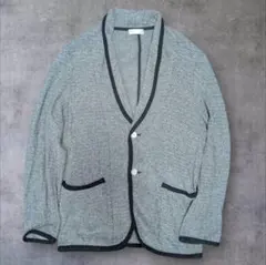 23区HOMME Blanc グレー ニットジャケット カーディガン サイズ46のサムネイル