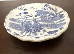 肥前 哲三郎作 竹林賢人図 染付 飾り皿 肥前 哲三郎作 竹林賢人図 染付 飾り皿 - メルカリ