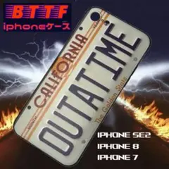 バックトゥザフューチャー BTTF iphoneケース SE2 8 7 カバー