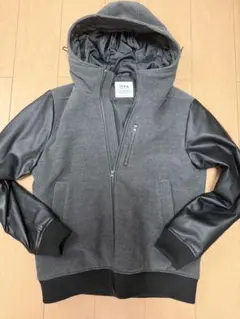 5/4まで販売予定 / ikka フード付きジャケット L グレー/ブラック