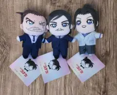 名探偵コナン KIRA MUCCHI ミニぬいぐるみ3種セット タグ付き