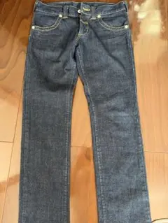 【美品】Lee ストレート デニム パンツ Mサイズ 濃紺