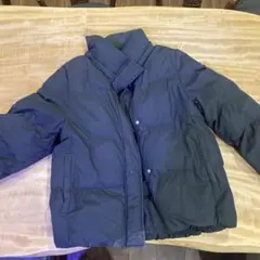 黒のダウンジャケット　gu