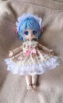 乙姫ドール アウトフィット ワンピース アリス・ブルー パラボ80 妖精