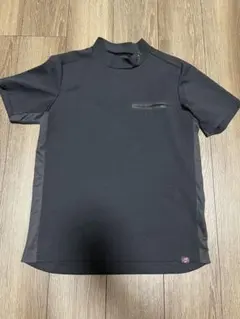 新作 マークアンドロナ モックネック ネイビー 冷感 ハイネック