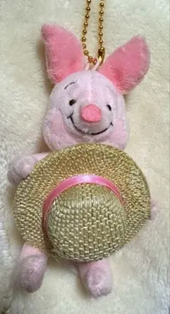 Disney プーさん 麦わら帽子ピグレット