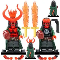 Lego Compatible Hellboy Minifigure Set Hellboy