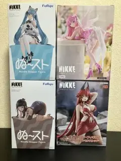 7点まとめ】ぬーどるストッパー 5種7個セット 初音ミク 忍たま NIKKE