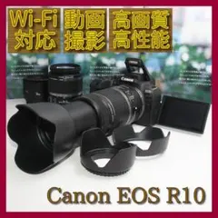 ✨予備電池付き✨Canon EOS R10 近遠対応USMレンズセット✨ - メルカリ
