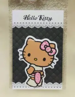 ハローキティ ギャルキティ　日焼け　ヒョウ柄　 ステッカー　シール　ピンク