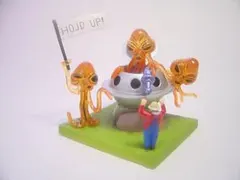 미개봉 콜렉트 클럽 돌아왔다 일곱 불가사의편 035.화성인 내습 피규어