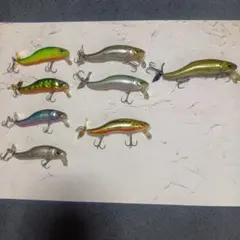 シマノ　旧トリプルインパクト　8個セット バス釣り】極上の旧トリプルインパクトを入手！バンタム