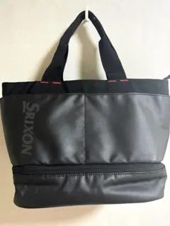 【美品】SRIXON カートバッグ ブラック ラウンドバッグ トート　保冷　黒