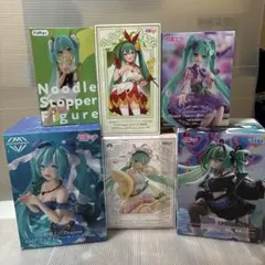初音ミク プライズフィギュア 6種セット - メルカリ