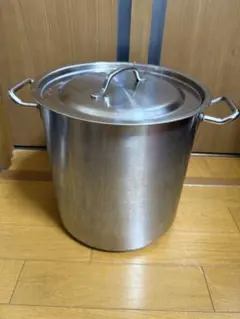 中古⚪️ステンレス製 寸胴鍋 約30L 2025年最新】中古 ステンレス寸胴鍋の人気アイテム - メルカリ