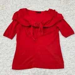 EPOCA エポカ　デザイン　カットソー　レッド　40