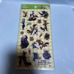 【新商品】ダイソー ディズニー ズートピア ペタペタシール 新品未使用
