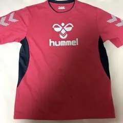hummel 赤 スポーツシャツ L