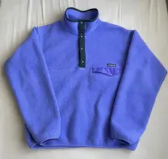 極美品 90s パタゴニア シンチラ スナップT ラベンダー パープル 紫 L