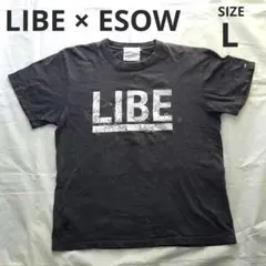 LIBE × ESOW ビッグロゴTシャツ グラフィティ スケボー ストリート