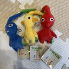 ピクミンぬいぐるみマスコット（葉）赤青黄