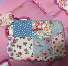Cath Kidston キャスキッドソン 花柄 パッチワーク ポーチ