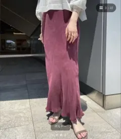 【美品】shenery フィブリルツイルマーメイドスカートのサムネイル