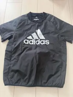 adidas CLIMASTORM 半袖 プルオーバー ブラック