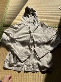 SM2フード付きカジュアルパーカー