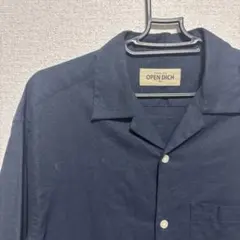 OPEN DICH ネイビー 半袖シャツ