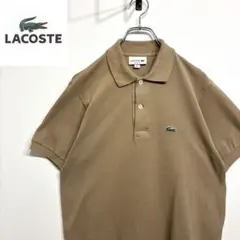 LACOSTE フランス製 ポロシャツ イエロー サイズ6 フレンチ アイビー 