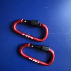 nismo カラビナ 2個セット レッドのサムネイル