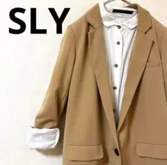 SLY スライ　ジャケット アウター コート オーバーサイズ 　後ろがかわいい