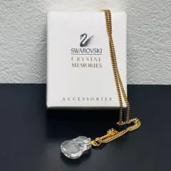 SWAROVSKI（スワロフスキー） ギターモチーフ クリスタルネックレス