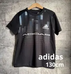 adidas AEROREADY グラフィック サッカーT ブラック　130cmのサムネイル