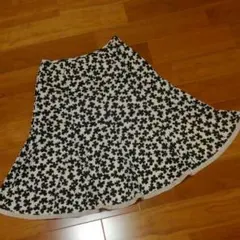 美品♥クローバー柄のマーメイド♥ギャラリービスコンティスカート2