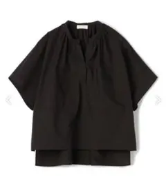 Ballsey プロセスドコットン ショートブラウス　ブラックのサムネイル