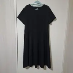 黒の半袖ドレス 150サイズ