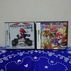 【DS】　2枚セット　マリオカート DS　/　マリオパーティDS　ソフト