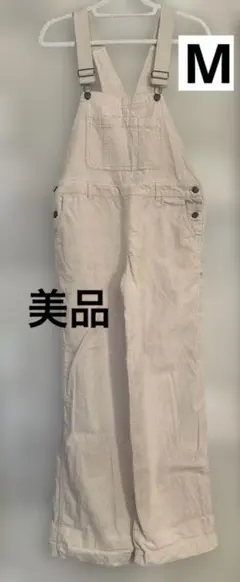 【大人気】　ベージュ コーデュロイ サロペット オーバーオール　150 160