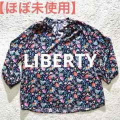 La TOTALITE トータリテ リバティ コットン フラワー タックブラウス 