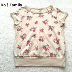 Do! Family 半袖Tシャツ 花柄 ベージュ カジュアル 華やか Mのサムネイル