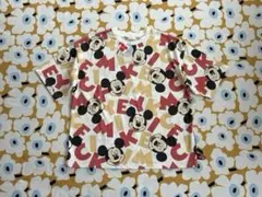 SALE✩.*˚ディズニー ミッキースマイル柄 Tシャツ