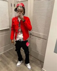 路易威登 紅色長夾