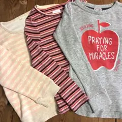 《JUNK STORE》《next》長袖カットソー 120㎝　3点セット