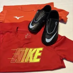 NIKE Mercurial サッカーシューズ ＆ ウェア 3点セット(キッズ)のサムネイル