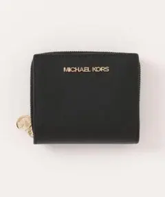 マイケルコース JET SET TRAVEL ジップ チャーム ウォレット