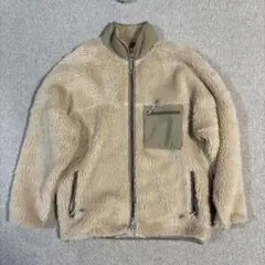FREAK'S STORE フリースジャケット　Mサイズ ベージュ