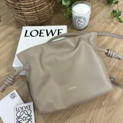 LOEWEロエベ　フラメンコクラッチミニ　ショルダーバッグ斜めがけ　サンド　現行のサムネイル